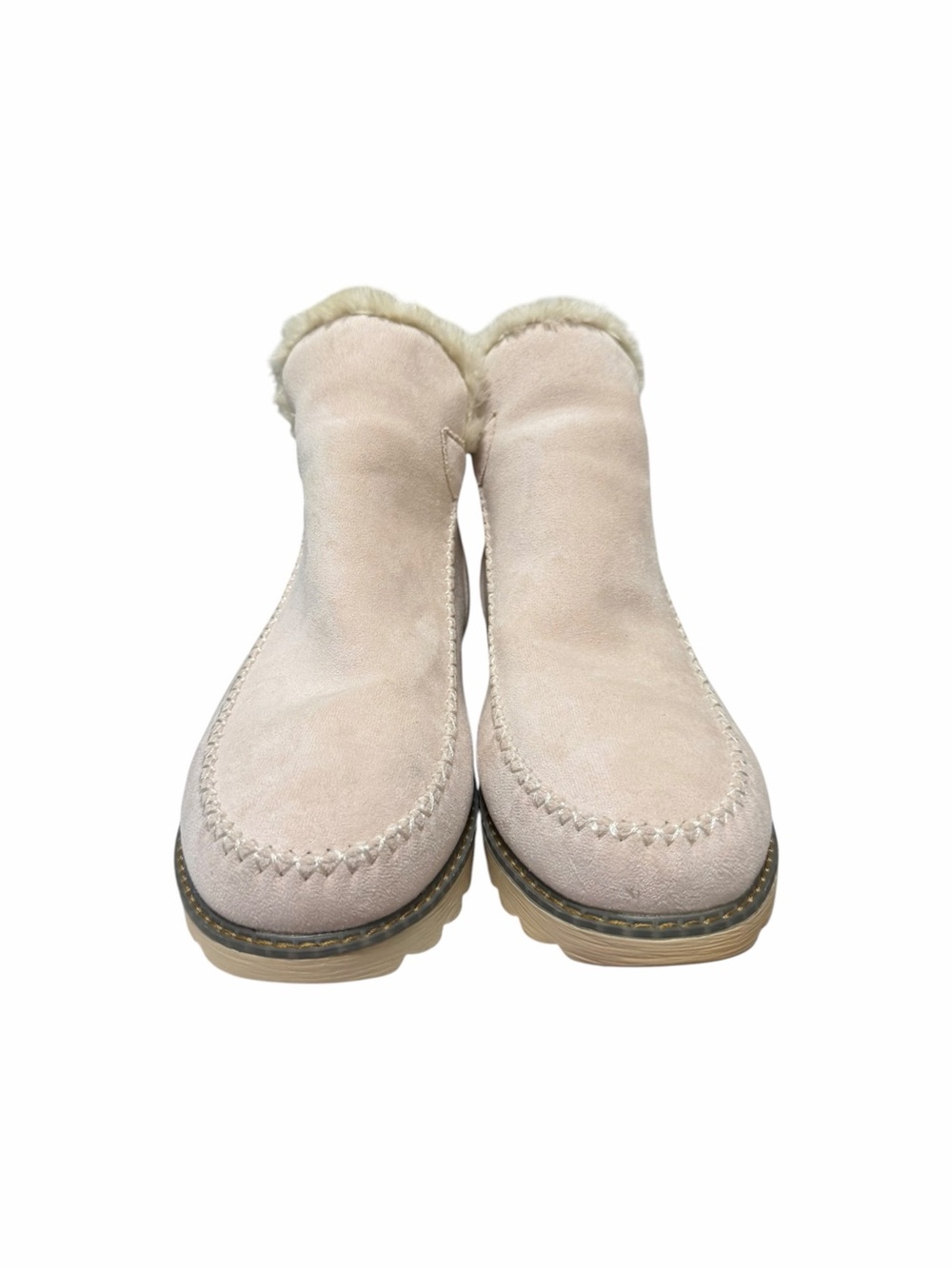 Tinstree Solid Blush Ankle Boots
